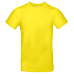 T-shirt pour homme en coton à manches courtes 185 g/m² B&C couleur jaune