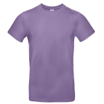 T-shirt pour homme en coton à manches courtes 185 g/m² B&C couleur violet