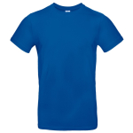 T-shirt pour homme en coton à manches courtes 185 g/m² B&C couleur bleu roi