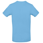 T-shirt pour homme en coton à manches courtes 185 g/m² B&C couleur bleu ciel