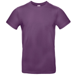 T-shirt pour homme en coton à manches courtes 185 g/m² B&C couleur mauve
