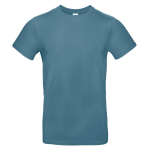 T-shirt pour homme en coton à manches courtes 185 g/m² B&C couleur bleu gris