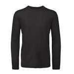 T-shirt pour homme à manches longues en coton biologique B&C couleur noir vue 11