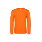 T-shirt pour homme à manches longues en coton 145 g/m² B&C couleur orange
