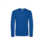 T-shirt pour homme à manches longues en coton 145 g/m² B&C couleur bleu roi