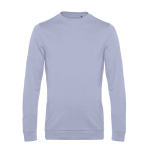Pull à col rond ajusté en coton 280 g/m² B&C couleur lavande