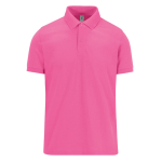 Polo classique unisexe en coton à manches courtes 180 g/m² B&C couleur rose