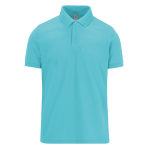 Polo classique unisexe en coton à manches courtes 180 g/m² B&C couleur turquoise