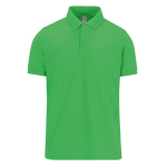 Polo classique unisexe en coton à manches courtes 180 g/m² B&C couleur vert pomme