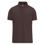 Polo classique unisexe en coton à manches courtes 180 g/m² B&C couleur marron foncé