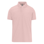 Polo classique unisexe en coton à manches courtes 180 g/m² B&C couleur rose pastel
