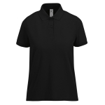 Polo classique pour femme en coton à manches courtes 180 g/m² B&C couleur noir vue 11