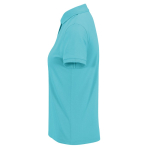 Polo classique pour femme en coton à manches courtes 180 g/m² B&C couleur turquoise