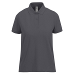 Polo classique pour femme en coton à manches courtes 180 g/m² B&C couleur gris foncé