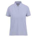 Polo classique pour femme en coton à manches courtes 180 g/m² B&C couleur lavande