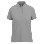 Polo classique pour femme en coton à manches courtes 180 g/m² B&C couleur gris chiné