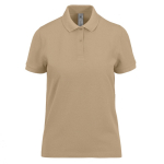Polo classique pour femme en coton à manches courtes 180 g/m² B&C couleur doré