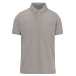 Polo basique unisexe en coton à manches courtes 210 g/m² B&C couleur gris