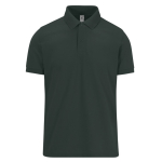 Polo basique unisexe en coton à manches courtes 210 g/m² B&C couleur vert forêt
