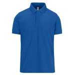 Polo basique unisexe en coton à manches courtes 210 g/m² B&C couleur bleu roi