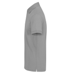 Polo basique unisexe en coton à manches courtes 210 g/m² B&C couleur gris chiné
