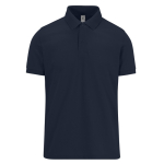 Polo basique unisexe en coton à manches courtes 210 g/m² B&C couleur bleu marine