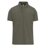 Polo basique unisexe en coton à manches courtes 210 g/m² B&C couleur vert militaire