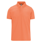 Polo basique unisexe en coton à manches courtes 210 g/m² B&C couleur saumon
