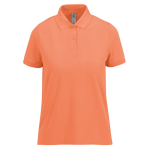 Polo basique pour femme à manches courtes en coton 210 g/m² B&C couleur saumon