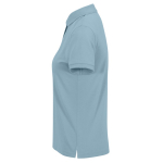 Polo basique pour femme à manches courtes en coton 210 g/m² B&C couleur bleu gris