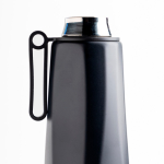 Bouteille isotherme en acier inoxydable recyclé avec anse 750 ml couleur noir vue 4