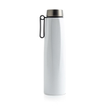 Bouteille isotherme en acier inoxydable recyclé avec anse 750 ml couleur blanc