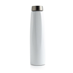 Bouteille isotherme en acier inoxydable recyclé avec anse 750 ml couleur blanc Vue 1