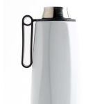 Bouteille isotherme en acier inoxydable recyclé avec anse 750 ml couleur blanc