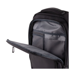 Sac à dos pour ordinateur, plusieurs compartiments, résistant à l'eau 15'' couleur noir première vue