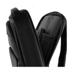 Sac à dos pour ordinateur, plusieurs compartiments, résistant à l'eau 15'' couleur noir deuxième vue