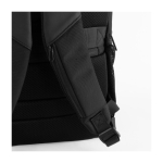Sac à dos pour ordinateur, plusieurs compartiments, résistant à l'eau 15'' couleur noir troisième vue