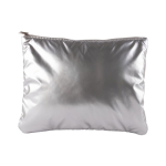 Trousse matelassée en polyester métallisé 150 g/m2 couleur argenté première vue