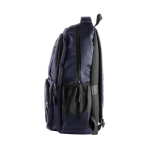 Sac à dos en cuir synthétique avec plusieurs compartiments extérieurs 15'' couleur bleu marine sixième vue
