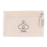 Trousse publicitaire en coton recyclé 220 g/m² Cotton Recycled couleur naturel sixième vue