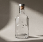 Bouteille en verre avec bouchon en aluminium, capacité de 750 ml couleur transparent cinquième vue