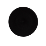 Gourde en verre avec bouchon en plastique recyclé 750ml couleur noir troisième vue