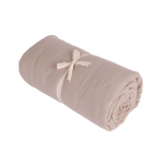 Plaid doux rempli de polyester 120 x 160 cm 90 g/m2 couleur beige troisième vue