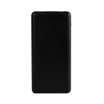 Batterie externe en ABS recyclé avec une capacité de 8 000 mAh couleur noir cinquième vue