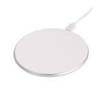 Base de recharge sans fil 15W dans une boîte de présentation Powerful couleur blanc première vue