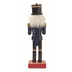 Casse-noisette en bois de Noël, modèle classique, grande taille couleur bleu cinquième vue