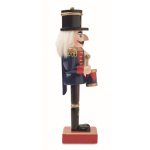 Casse-noisette en bois de Noël, modèle classique, grande taille couleur bleu sixième vue