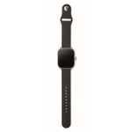 Montre connectée avec écran tactile LCD compatible iOS et Android couleur argenté huitième vue