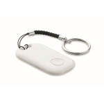 Localisateur intelligent sans fil de poche avec mousqueton couleur blanc troisième vue