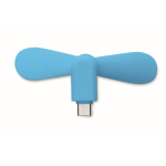 Ventilateur portable pour téléphone via port USB-C quatrième vue